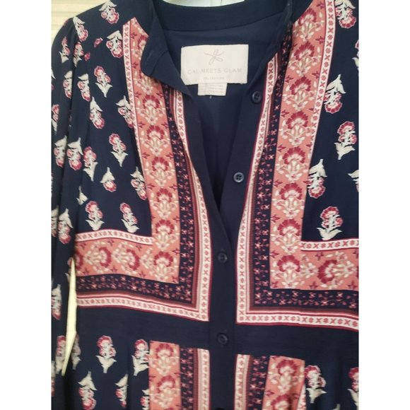 Gal Meets Glam Button Down Dress - Picture 7 of 8